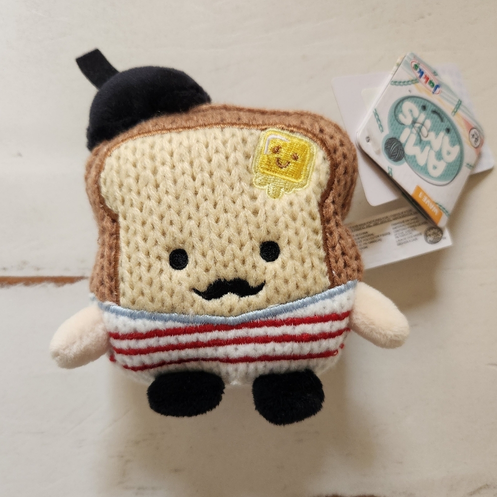 Frenchie Le Toast plush doll, Ami Amis Wave 1 by Jakks Pacific
